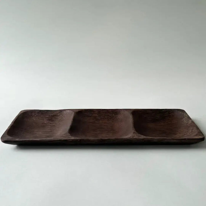 Wood Divided Serving Tray - Solange & Frances