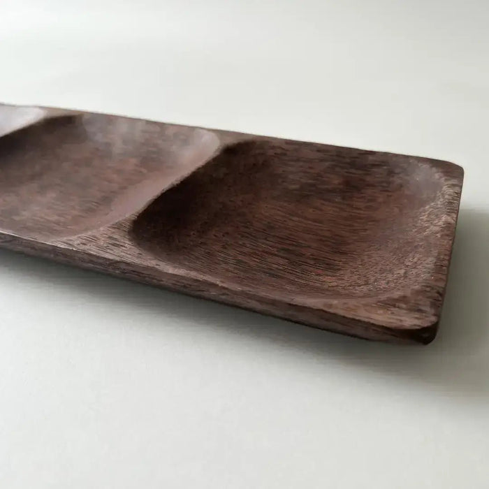 Wood Divided Serving Tray - Solange & Frances