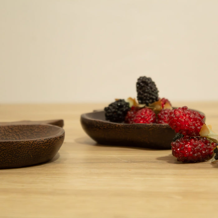 Wood Fruit Tray Duo - Solange & Frances