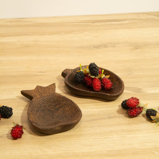 Wood Fruit Tray Duo - Solange & Frances