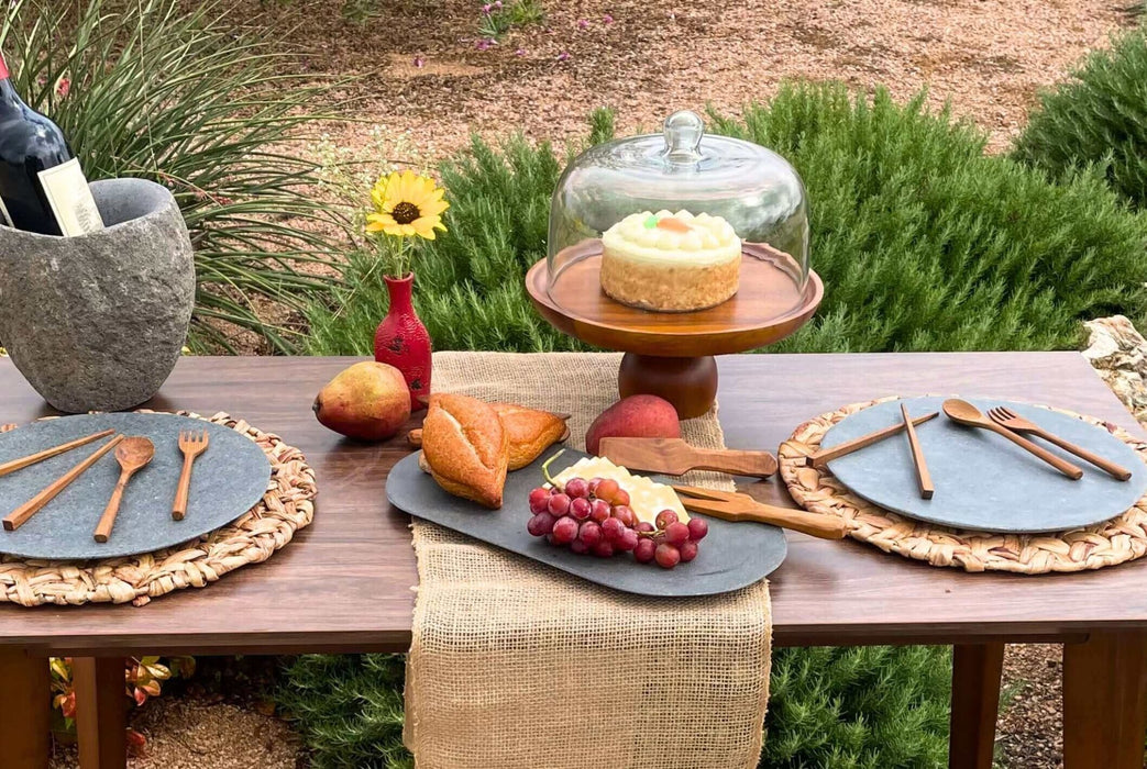 Woven Round Seagrass Placemat - Solange & Frances