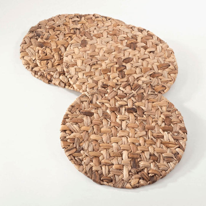 Woven Round Seagrass Placemat - Solange & Frances