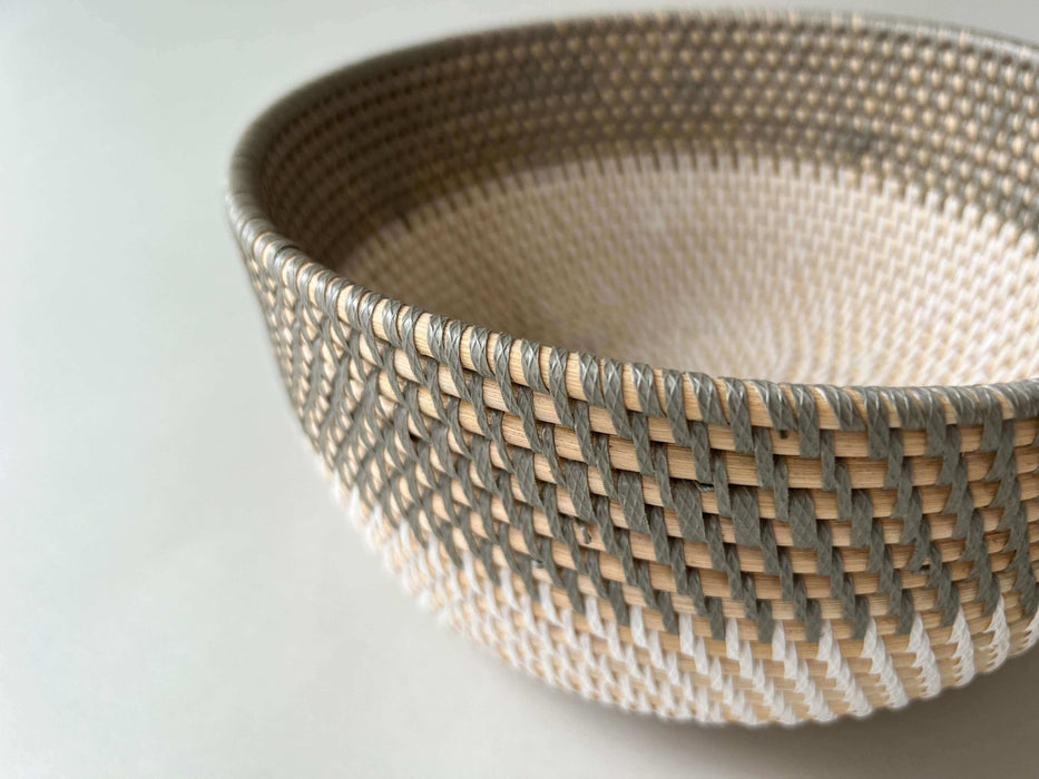 Rattan Stacking Baskets - Set of 2 - Solange & Frances
