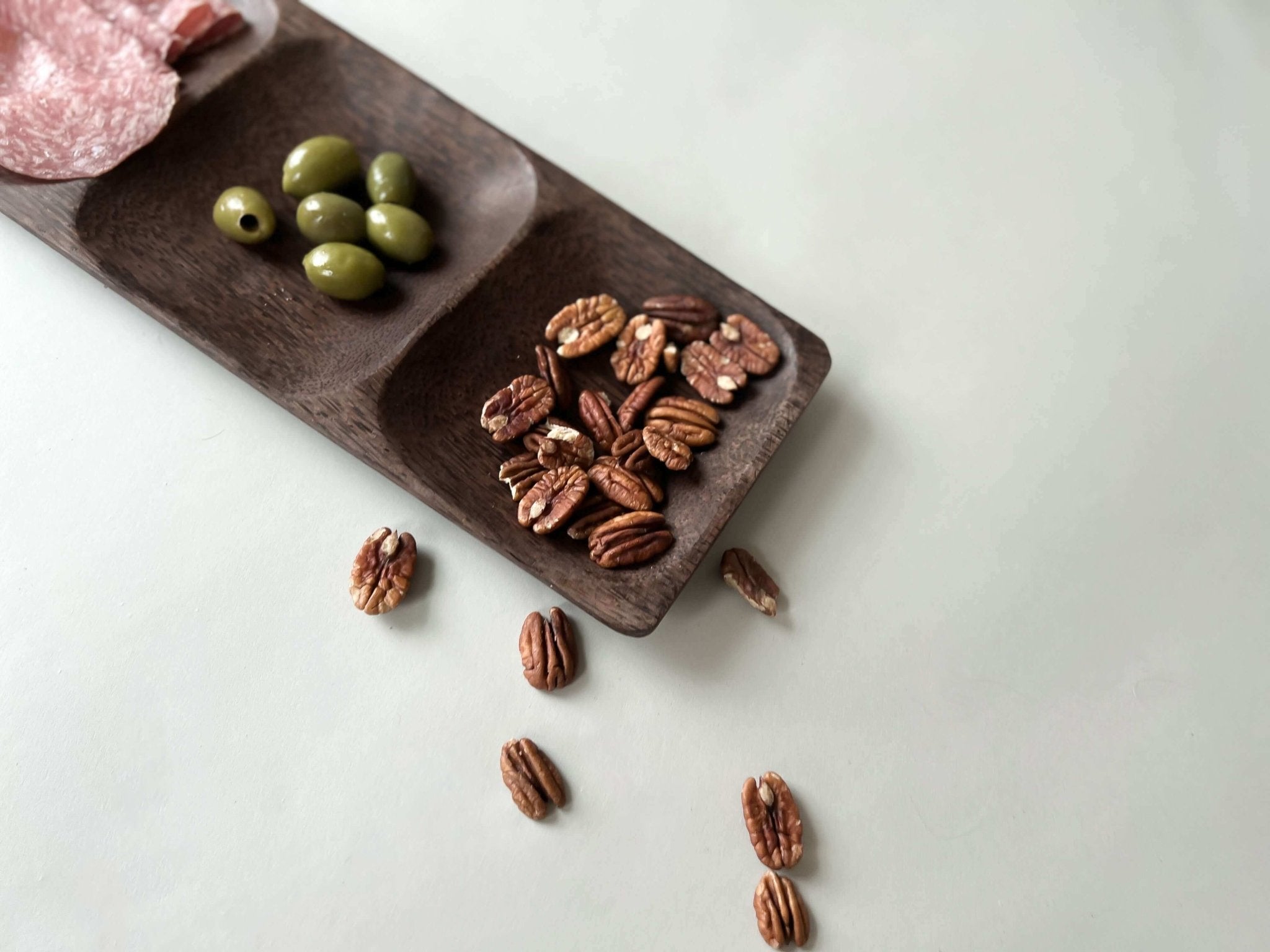 Wood Divided Serving Tray - Solange & Frances
