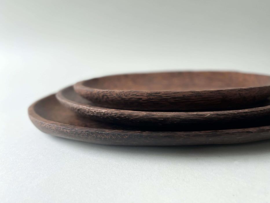 Wood Oval Tray Trio - Solange & Frances