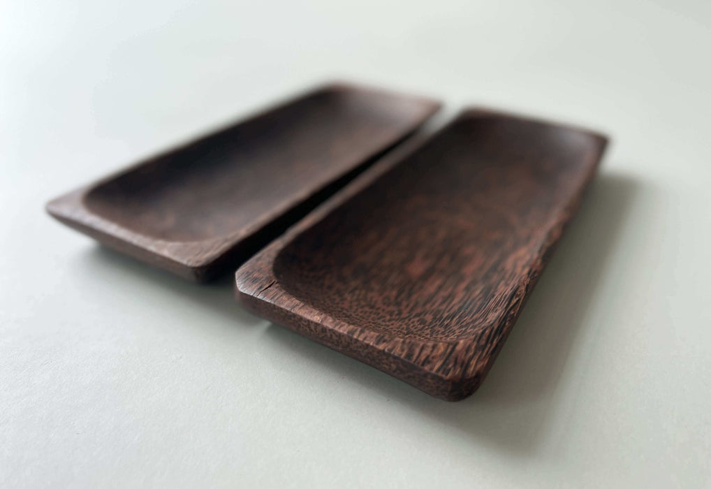 Wood Rectangular Tray Duo - Solange & Frances