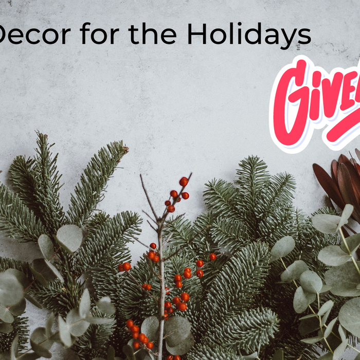 Home Decor for the Holidays:  Inspiring Christmas Ideas to Spread Joy Throughout Your Home... and a Giveaway!