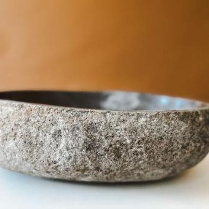 Why A River Rock Vessel Sink Is a Must-Have for Your Bathroom Renovation + A Giveaway | Solange & Frances