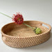 Rattan Oval Tray w/ Handles- Small | Solange & Frances