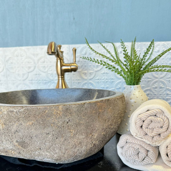 River Rock Vessel Sink - Small