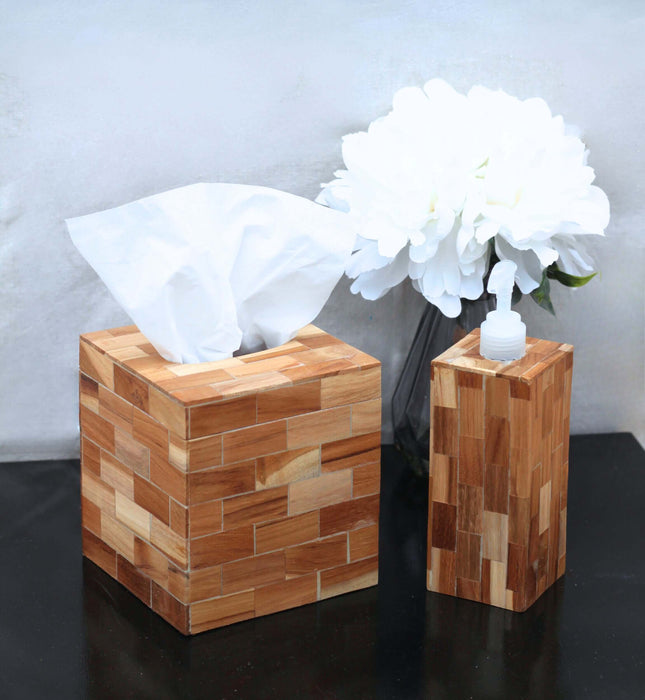 Bamboo Soap Dispenser- Solange & Frances