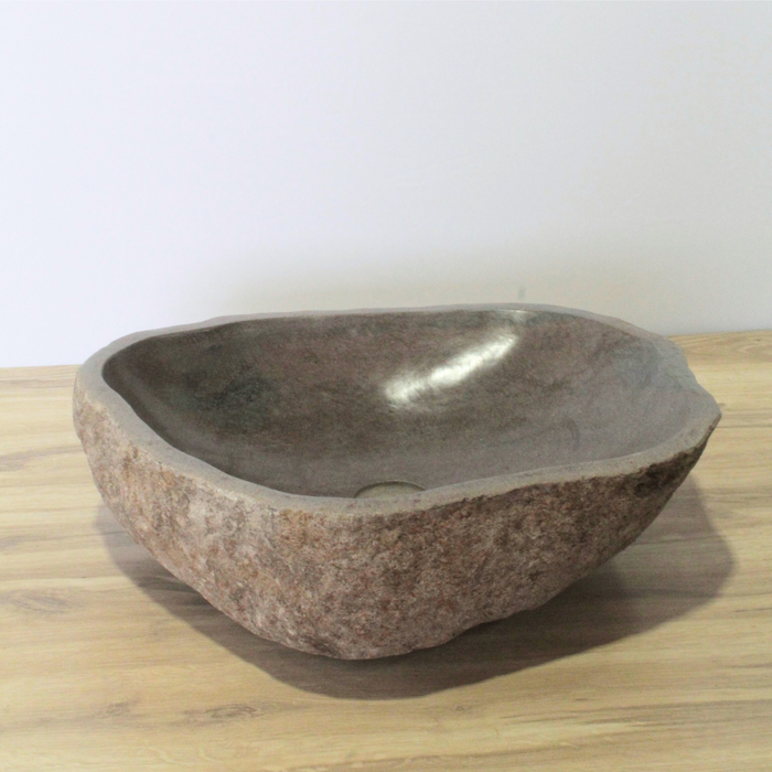 River Rock Vessel Sink - Large