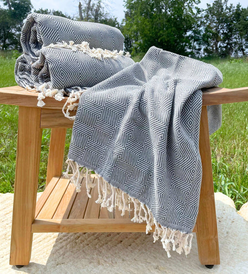 Turkish Cotton Bath Towel | Solange & Frances