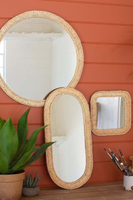 Rattan Mirrors | Solange & Frances