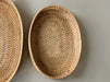 Rattan Oval Tray w/ Handles- Small | Solange & Frances