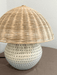 Rattan Shade Dome Table Lamp | Solange & Frances