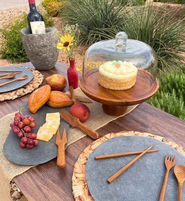 Cake Pedestal & Dome | Solange & Frances