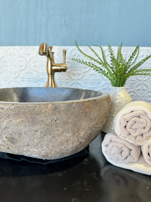 River Rock Vessel Sink - Small