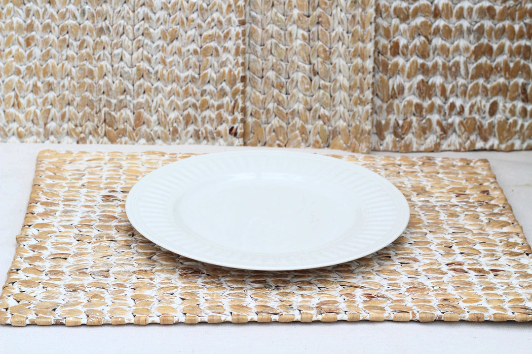 Woven Water Hyacinth Placemat | Solange & Frances