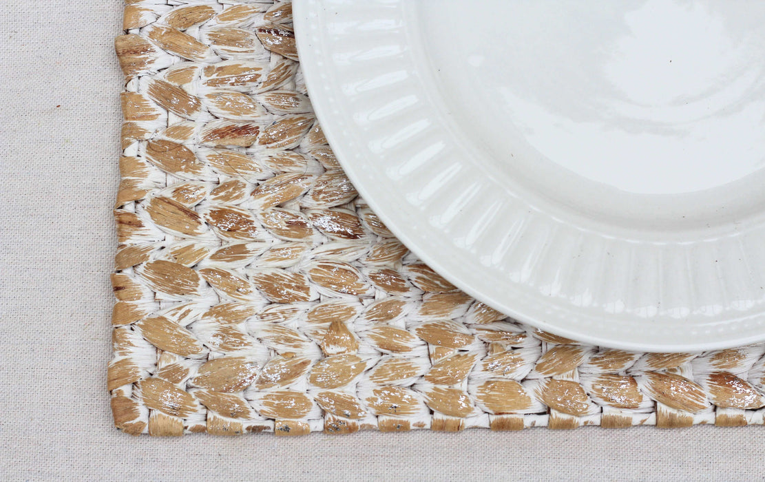 Woven Water Hyacinth Placemat | Solange & Frances