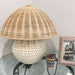 Rattan Shade Dome Table Lamp | Solange & Frances