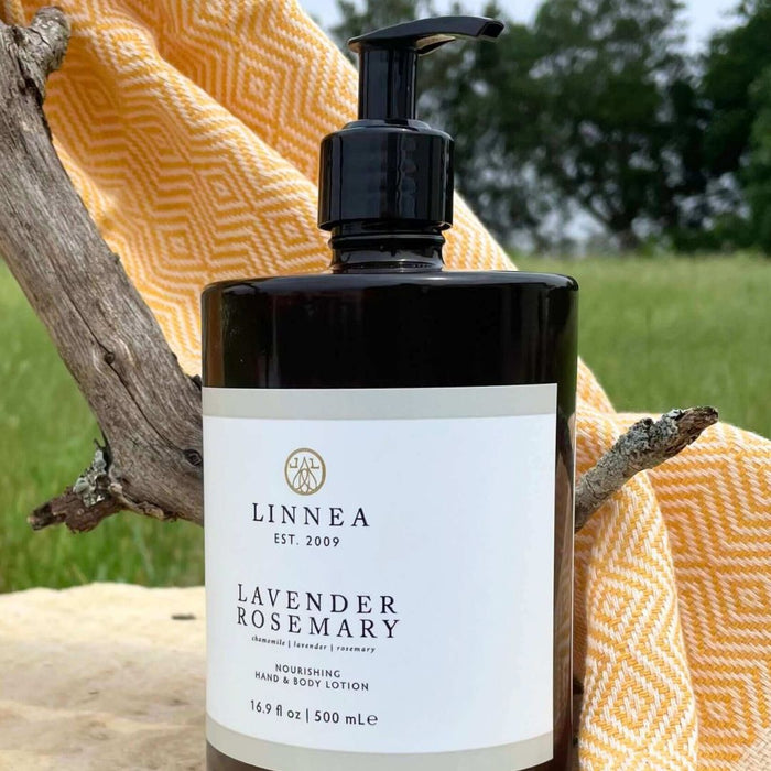 Linnea Hand & Body Lotion, Lavender Rosemary