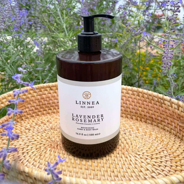 Linnea Hand & Body Wash, Lavender Rosemary