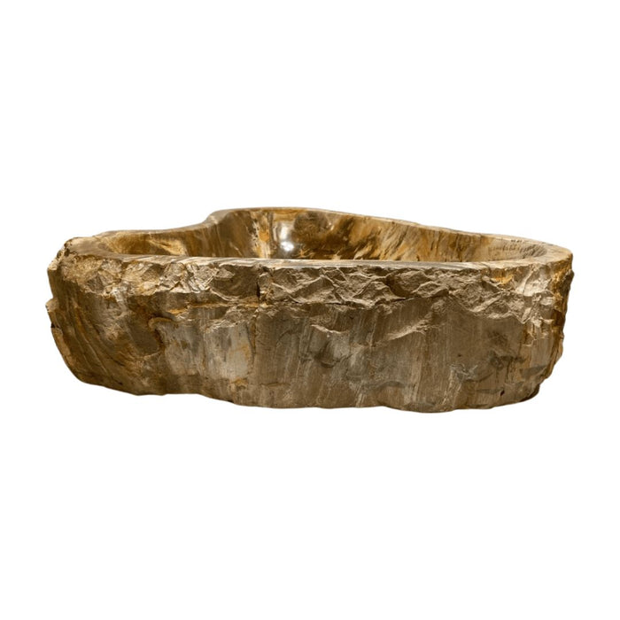 Petrified Wood Vessel Sink- Unique Heart