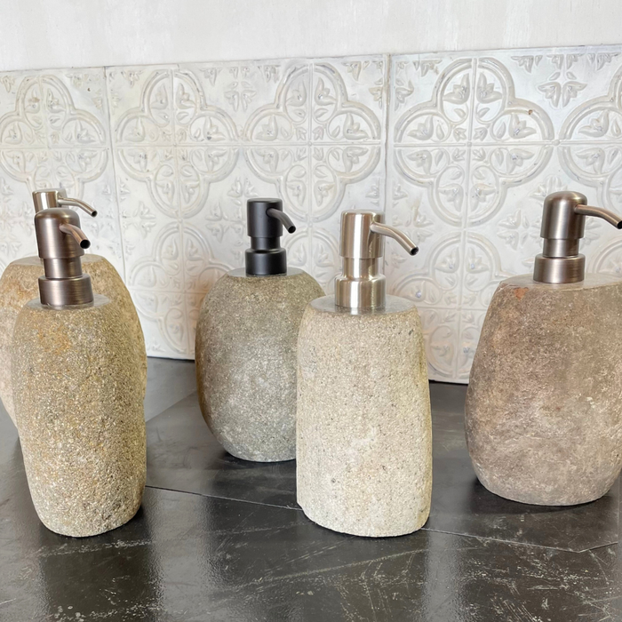 River Rock Soap Dispenser