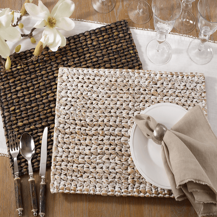 Woven Water Hyacinth Placemat — Solange & Frances