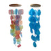 2 Pack: Rainbow & Water Drop Blue Windchimes | Solange & Frances