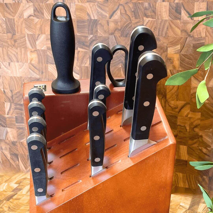 Zwilling Pro 12-Piece Knife Block Set | Solange & Frances