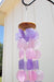 Capiz Shell Windchime - Pink & Purple - Solange & Frances