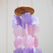 Capiz Shell Windchime - Pink & Purple - Solange & Frances
