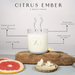 Citrus Ember 2 - Wick Candle - Solange & Frances