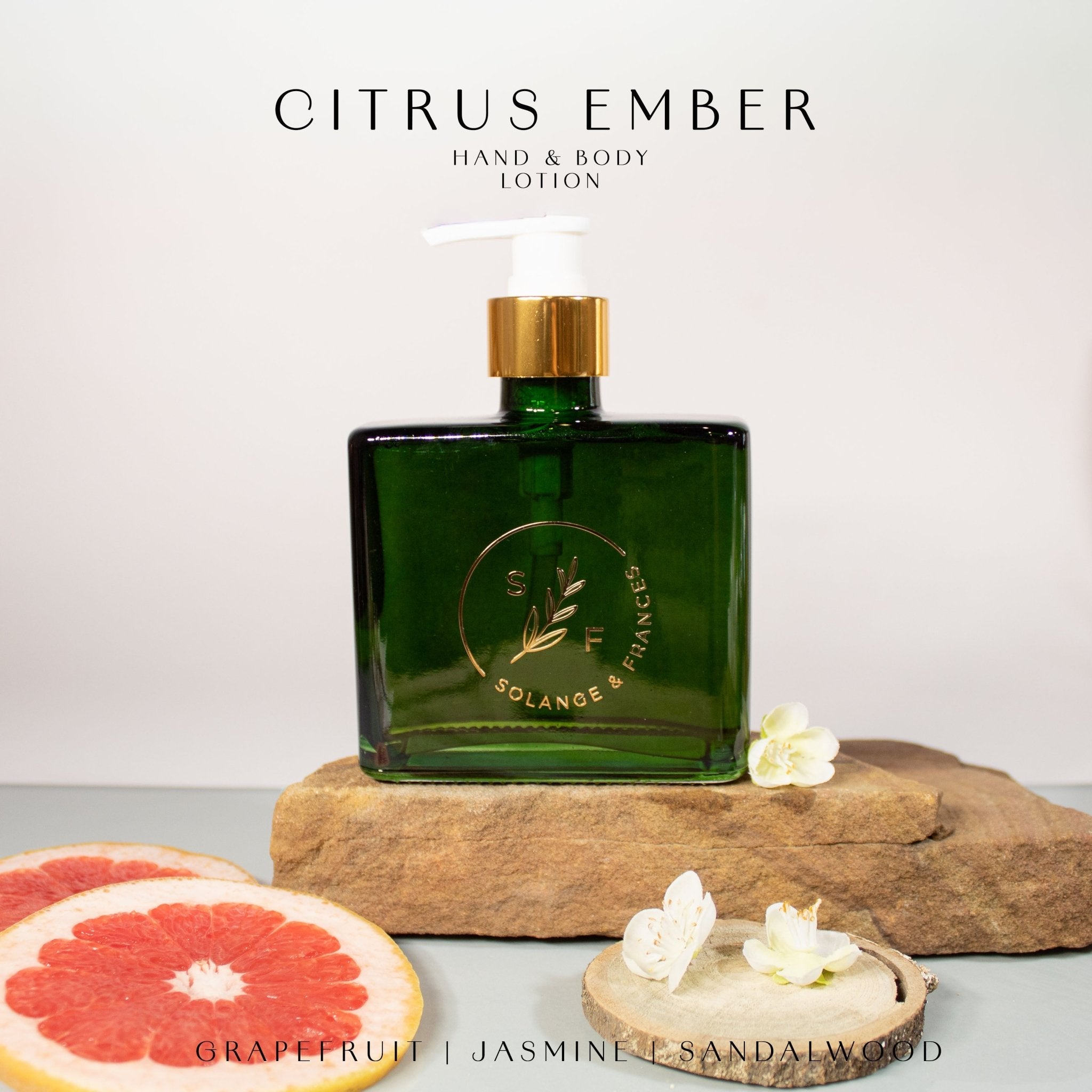 Citrus Ember Hand and Body Lotion - Solange & Frances