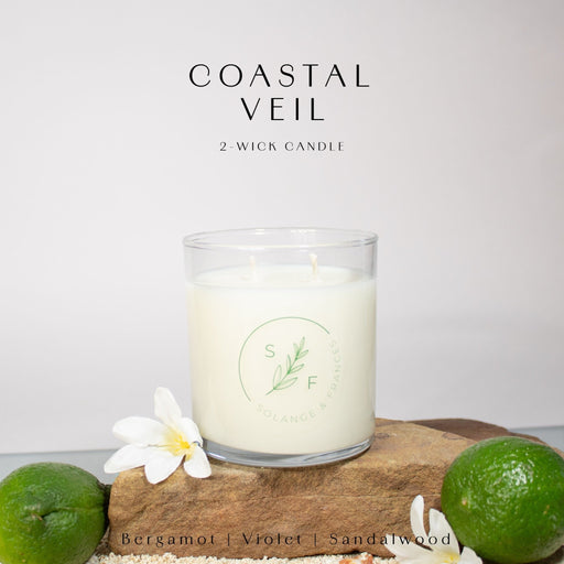 Coastal Veil 2 - Wick Candle - Solange & Frances