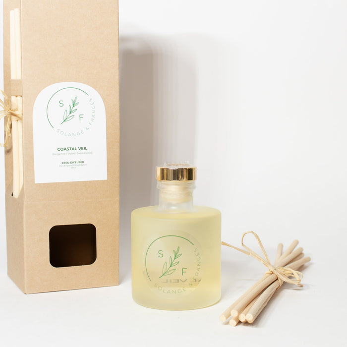 Coastal Veil Reed Diffuser - Solange & Frances
