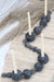 Black Tabletop Clay Beads-Taper Holder | Solange & Frances