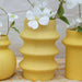 Grooved Ceramic Vases, Set of 3 - Solange & Frances