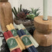 Hand Made HoneyComb Beeswax Taper Candles - Set of 2 - Solange & Frances
