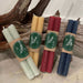 Hand Made HoneyComb Beeswax Taper Candles - Set of 2 - Solange & Frances