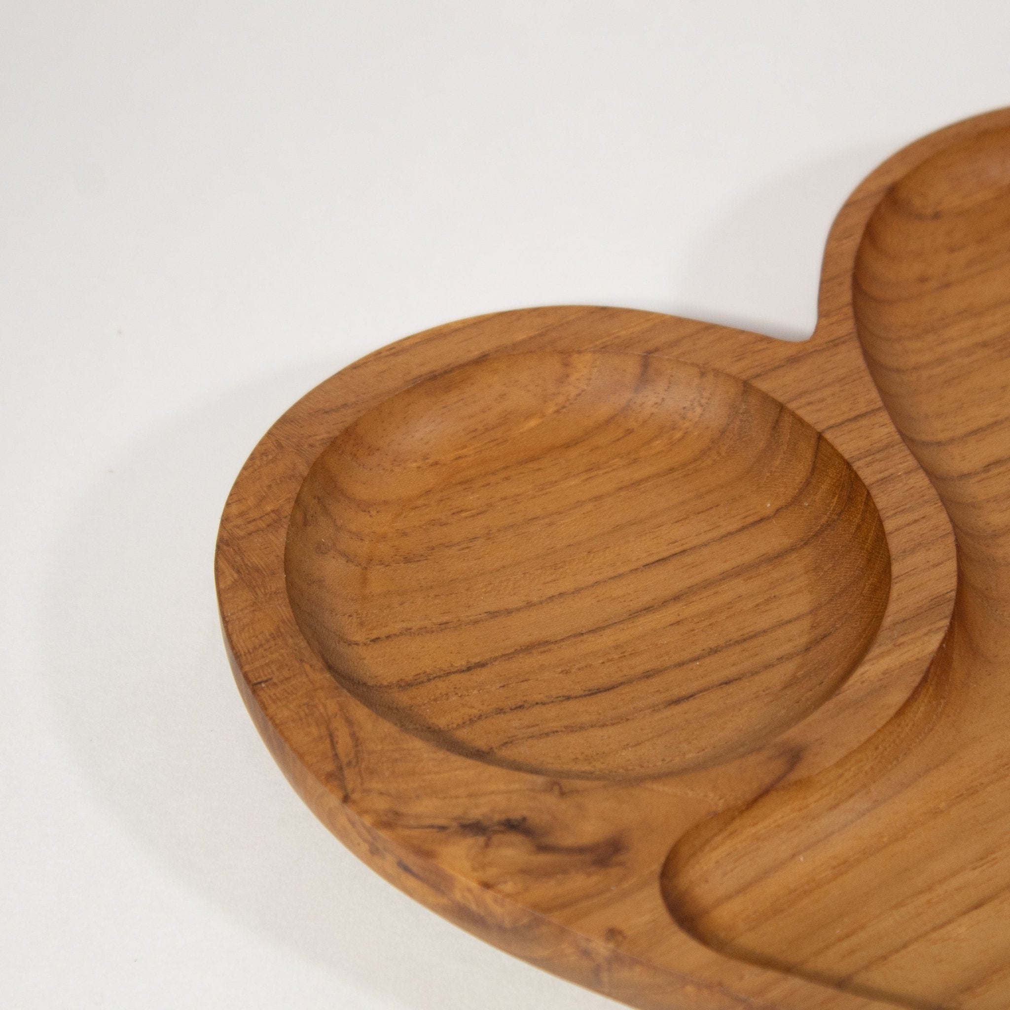 Heart Teak Tray - Solange & Frances