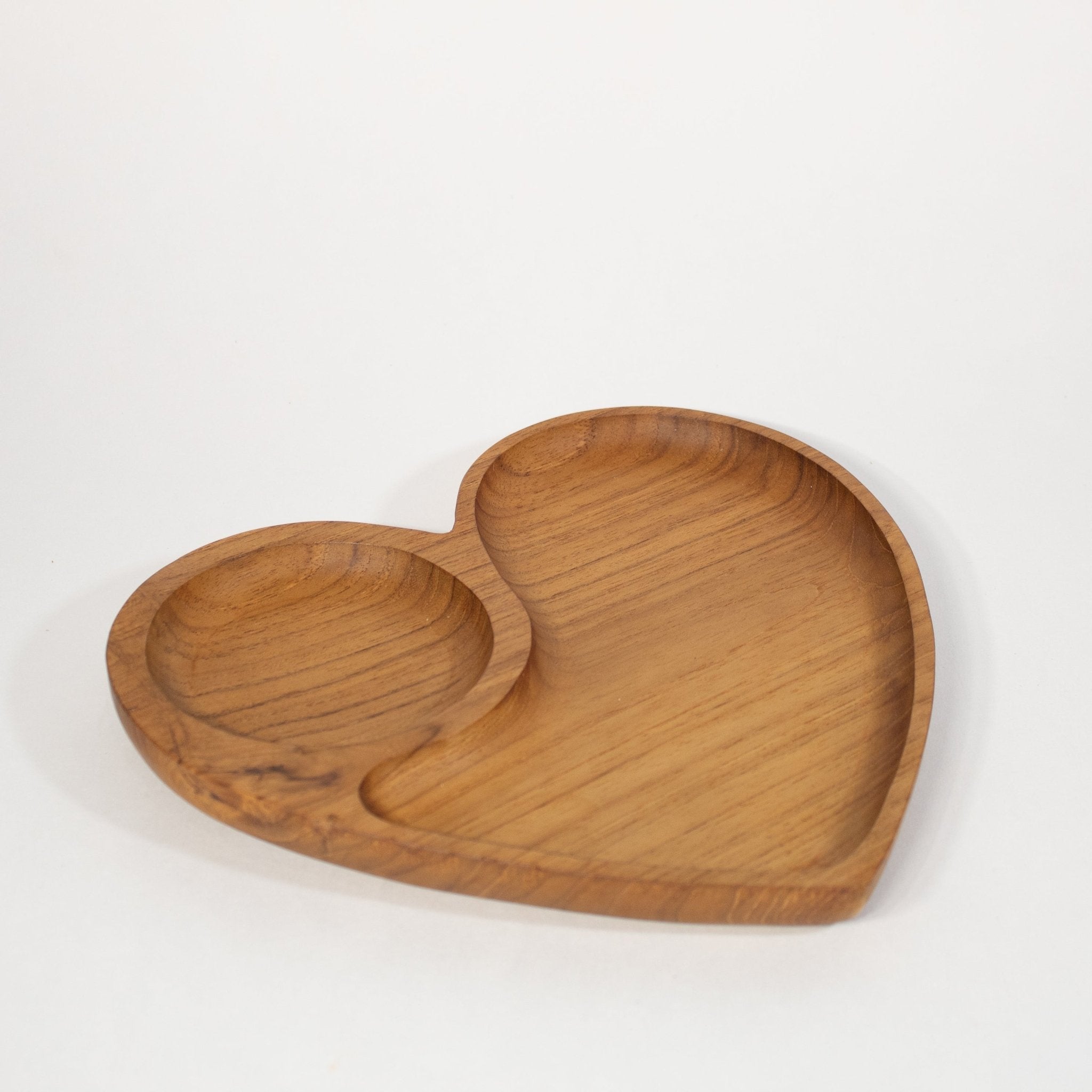 Heart Teak Tray - Solange & Frances