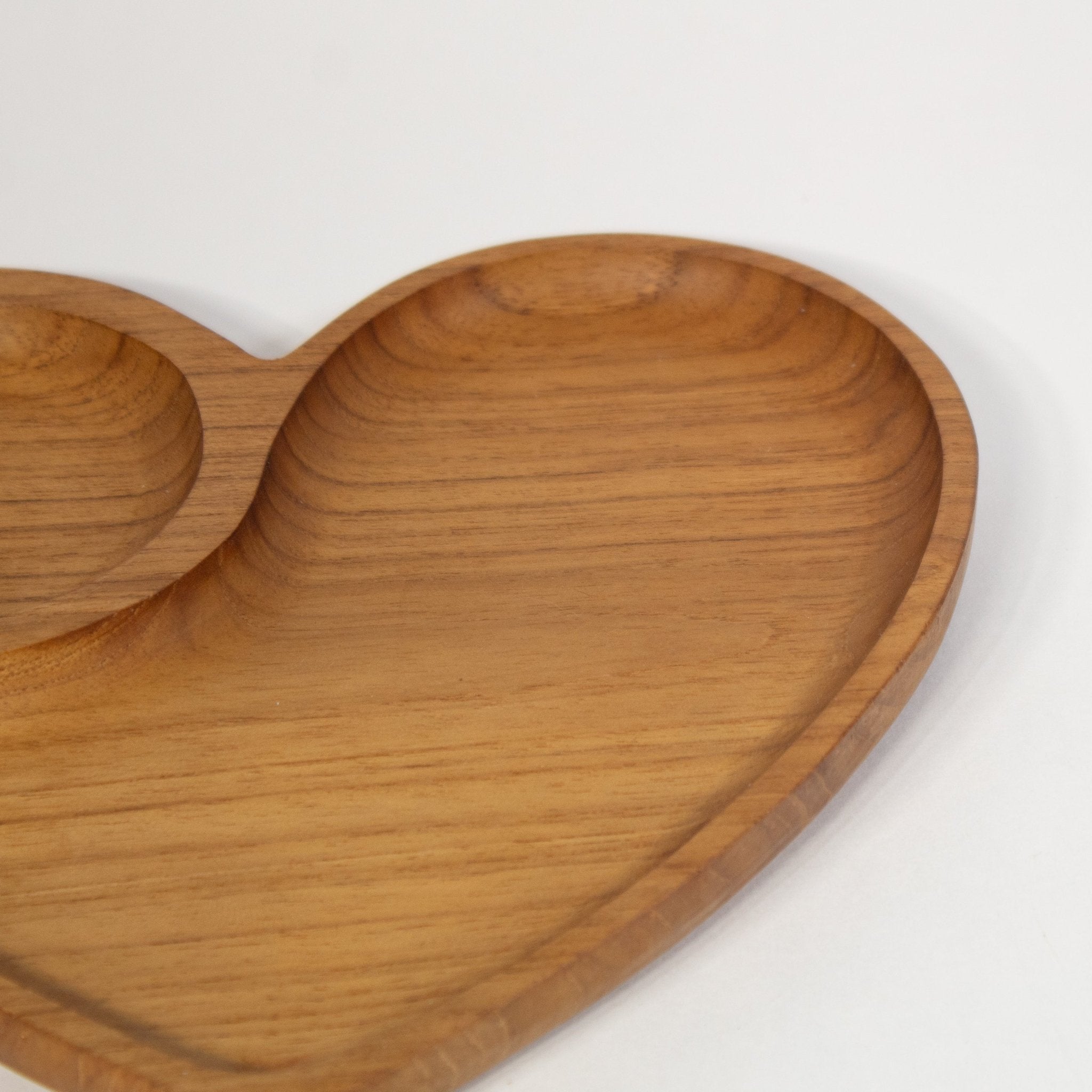 Heart Teak Tray - Solange & Frances