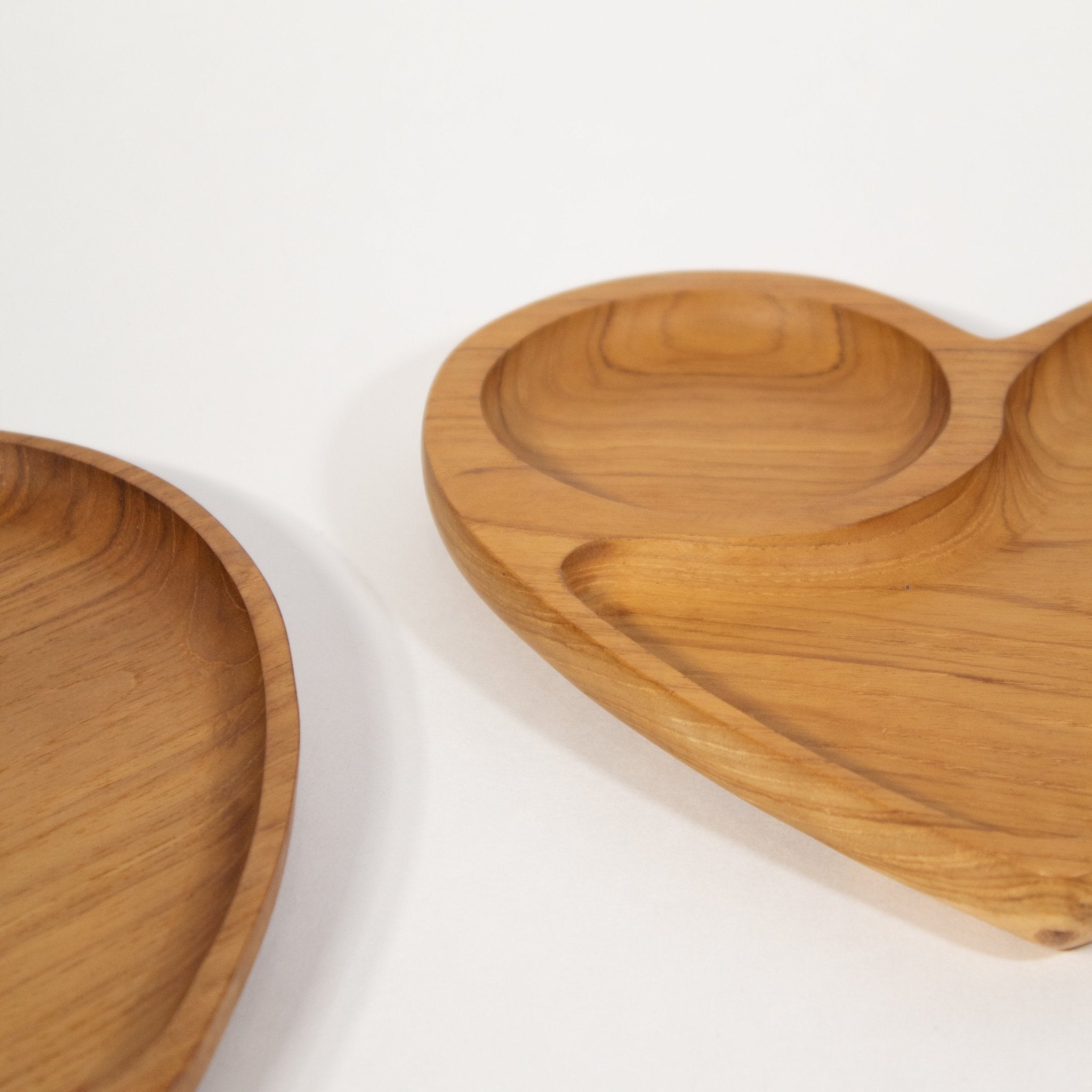 Heart Teak Tray - Solange & Frances