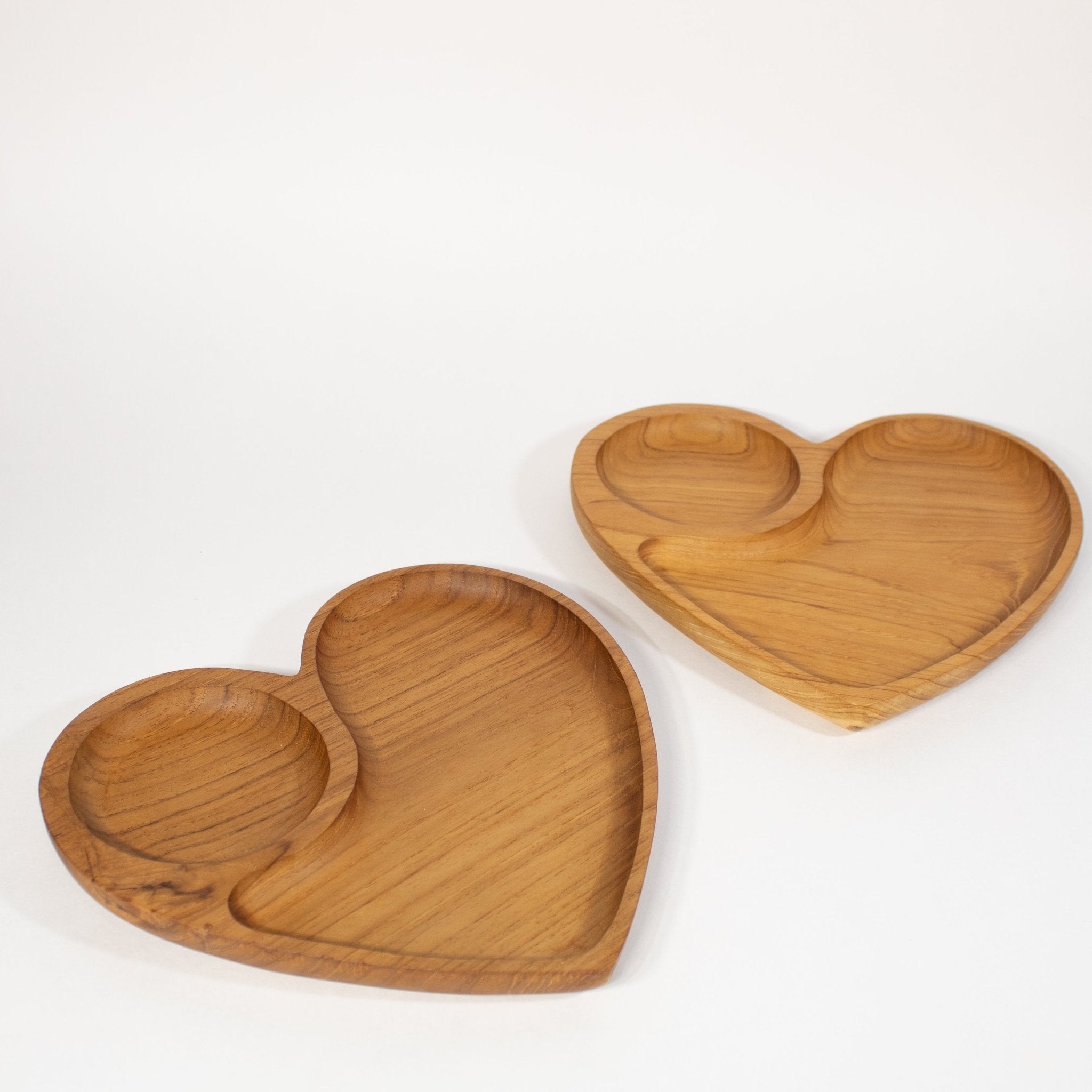 Heart Teak Tray - Solange & Frances