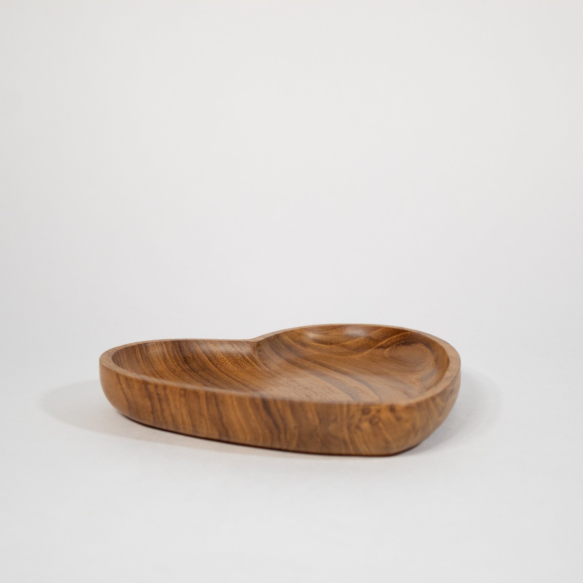 Heart Teak Wooden Tray - Solange & Frances