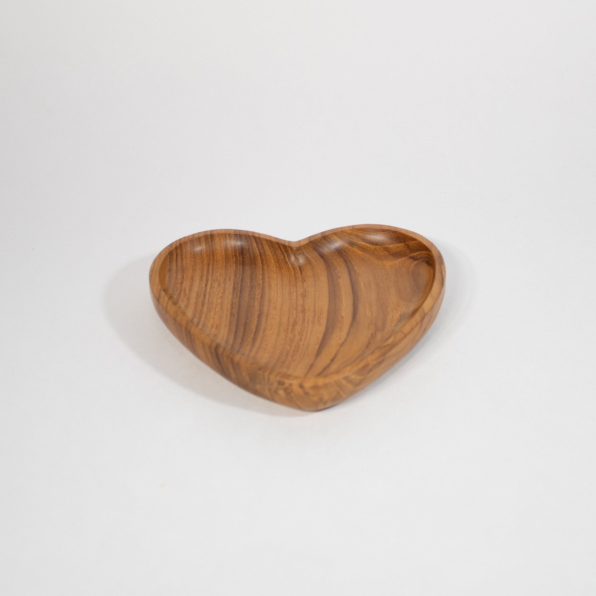 Heart Teak Wooden Tray - Solange & Frances