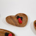 Heart Teak Wooden Tray - Solange & Frances